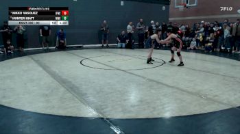 93 lbs Quarterfinal - Nikko Vasquez, Idaho Falls Wrestling Club vs Hunter Hiatt, Middleton Wrestling Club
