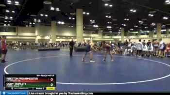 195 lbs Placement (16 Team) - Preston Wehrmeister, STL Orange vs Cody Triplett, Florida Bulls