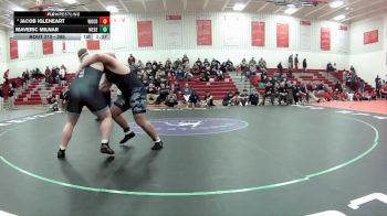 285 lbs 1st Place Match - Jacob Igleheart, Woodridge vs Maveric Milnar, West Geauga