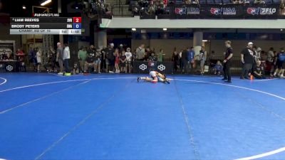 84 lbs Champ. Rd Of 16 - Liam Reeves, Steel Valley Renegades vs Brody Peters, Sebolt Wrestling Academy