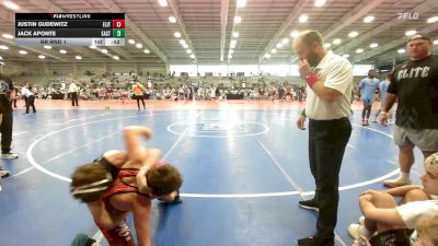 90 lbs Rr Rnd 1 - Justin Gudewitz, Elite NJ Elem vs Jack Aponte, East Carolina Elite
