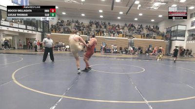 285 lbs Round Of 16 - Rocco Dellagata, Unrostered- Spartan Combat RTC vs Lucas Thomas, Clarion