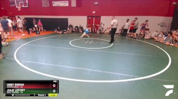 185 lbs Finals (2 Team) - Julie Lefort, Best Trained vs Abby Brenn, Kansas Gold