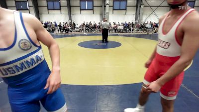 141 lbs Consi Of 16 #1 - Alex Guaman Castro, Bridgewater vs Charlie Lausten, US Merchant Marine Academy