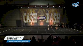 Texas Aces Athletics - Diamonds [2025 L1 Junior - Novice - Restrictions Day 1] 2025 Cheer Power Cash Bash Showdown Galveston