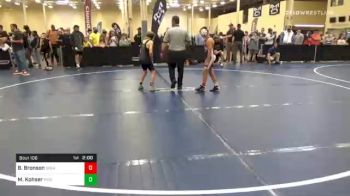 85 lbs Prelims - Brody Bronson, Greater Latrobe vs Max Kohser, Pine Richland