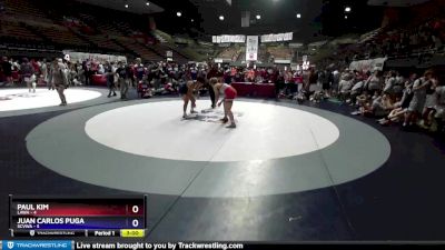 182 lbs Placement Matches (16 Team) - Paul Kim, LAWA vs Juan Carlos Puga, SCVWA