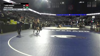 175 lbs Round Of 64 - Jude Holiday, Esperanza (SS) vs Evan Hilmen, Del Oro (SJ)