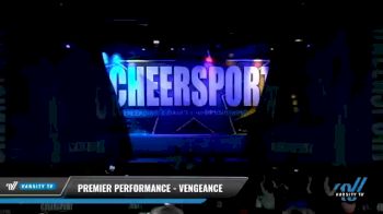 Premier Performance - Vengeance [2021 L2 Junior - D2 - Small - C Day 2] 2021 CHEERSPORT National Cheerleading Championship