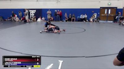 62 lbs Round 2 - Zane Gould, 208 Badgers vs Lincoln DeBoer, Fighting Squirrels
