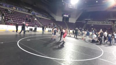 147-159.6 lbs Champ. Round 1 - Miles Rice, Eaglecrest Wrestling Club vs Nicholas Martinez, Pueblo West Storm Wrestling