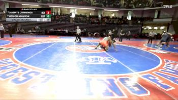 285-1A Champ. Round 1 - Javonte Cummings, McIntosh County Academy vs Kewon Johnson, Southwest