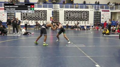 133 lbs Final - Kavin Muyleart, Cedar Cliff vs Will Detar, Trinity Camp Hill
