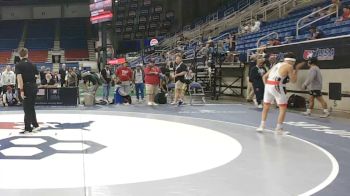 100 lbs 5th Place Match - Ryker Leonard, Ohio vs David Serrano, Florida