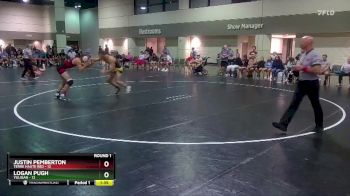 132 lbs Round 1 (16 Team) - Logan Pugh, Yuligan vs Justin Pemberton, Terre Haute Red