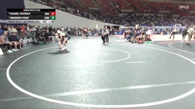 6A Boys 175 lbs Quarterfinal - Bridger Foss, South Medford Boys vs Daniel Patrick, Roseburg Boys