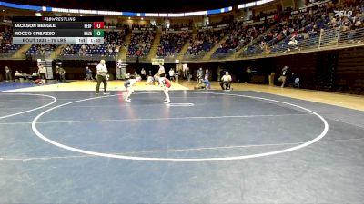 75 lbs Quarterfinal - Jackson Beegle, Bedford vs Rocco Creazzo, Nazareth