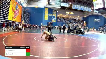 120 lbs Cons. Round 5 - Cole Speer, Brecksville vs Clif Bakhsh, St Marks