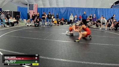 165 lbs Round 6 (8 Team) - Rook Smith, Team Nauman Bethel Park vs Joel Welch, CP Wrestling