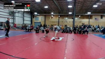 149 lbs Champ. Round 2 - Curtis Bartley, North Idaho College vs Ryan Wilson, Washington State University