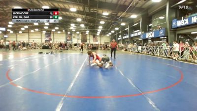 152 lbs Consi Of 8 #1 - Nick Moore, VA vs Kellen Long, MO