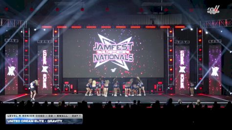 United Dream Elite - Gravity [2026 L5 Senior Coed - D2 - Small DAY 1] 2026 JAMfest Cheer Super Nationals