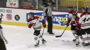 Renaud Poulin Steals The Puck, Scores The Goal To Get Voltigeurs Back In It