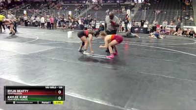 138 lbs Cons. Round 2 - Rylin Beatty, Team Missouri vs Kaylee Kurz, Team North Dakota