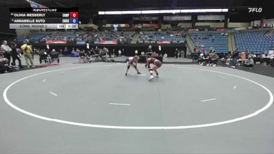 131 lbs Cons. Round 2 - Olivia Messerly, Campbellsville vs Annabelle Suto, Cumberlands