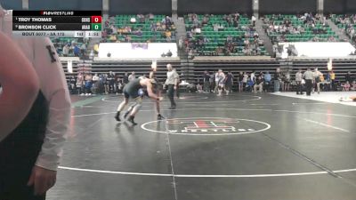 5A 175 lbs Quarterfinal - Troy Thomas, Corner vs Bronson Click, Arab