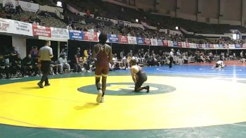 150 lbs Semis & Wb (16 Team) - Eamon Forrest, Mills Godwin vs Zayden Wyche-boone, Kings Fork