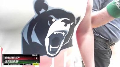 215 lbs Round 4 - Asher Sheldon, Izzy Style Wrestling vs John Sanchez, Bear Cave Wrestling