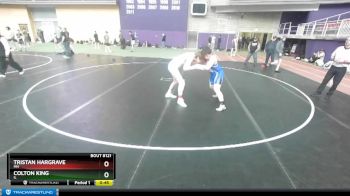 150-163 lbs Round 1 - Tristan Hargrave, MN vs Colton King, IL