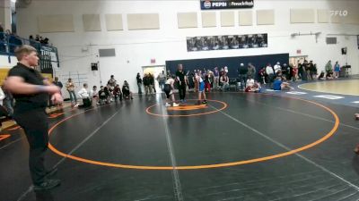 105 lbs 1st Place Match - Brogan Tidemann, Worland Middle School vs Abiel Torres, Lovell Middle School