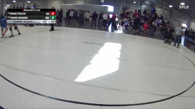 141 lbs Champ. Round 1 - Favio Rivero, Rocks Wrestling Club vs Evan Folck, Kearney
