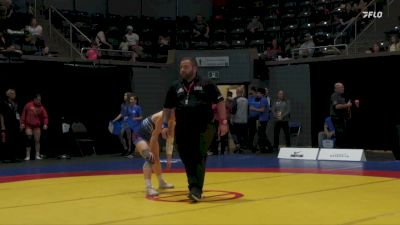 57kg Cons. Round 1 - Abby Wolff, Saskatoon WC vs Gabriela Cross, Dinos WC