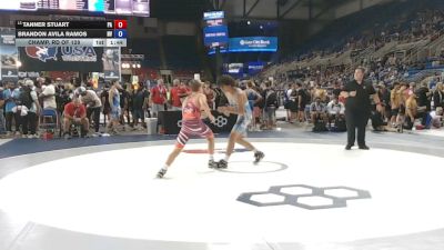 126 lbs Champ. Rd Of 128 - Tanner Stuart, Pennsylvania vs Brandon Avila Ramos, Nevada