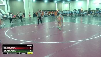 155 lbs Round 2 (8 Team) - Laylani Kasik, Nebraska Marvels vs Brooke Grajczyk, South Dakota Heat