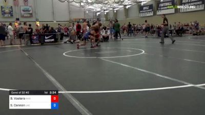 61 kg Consi Of 32 #2 - Ben Vosters, Rabid Dawg WC vs Sean Cannon, University Of Northern Colorado- Unattached