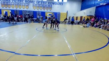 155 lbs Round 5 (6 Team) - Sofia Toledo, Wellington WC vs Jayla Sanders, Attack WC