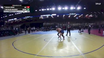 110 lbs Cons. Round 4 - Brynlee Mooney, Conroe The Woodlands vs Dalila Amar, Aquilla J. Morgan High School