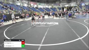 123 lbs Semifinal - Max Pogline, Goldmans Wr Acd Of The Rockies vs Chaz Erickson, Cornerstone Wrestling