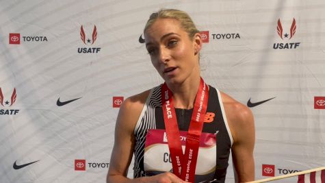 Emma Coburn Tears Up At USAs, Wanted To Win For Her Mother Who Passed Away