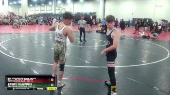 113 lbs Round 4 (16 Team) - Kaiden Olavarria, Dog Pound Wrestling Club vs FF ***Wyatt Nolan***, Team Michigan Blue - DEV