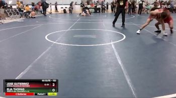 152 lbs Cons. Round 1 - Jose Gutierrez, Doral/Maximum Perform vs Elia Thomas, Wrestling University-FL