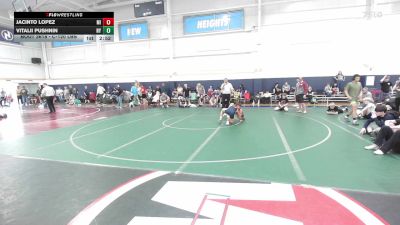 C-120 lbs Round Of 16 - Jacinto Lopez, MI vs Vitalii Pushnin, NY