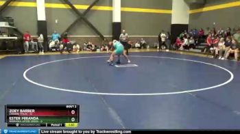 112 lbs Round 1 (4 Team) - Ester Miranda, Nebraska Vipers Green vs Zoey Barber, Chasing Titles
