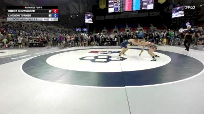 165 lbs Champ. Rd Of 128 - Burke Huntsinger, MT vs Lindson Turner, MN