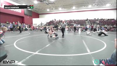 64-67 lbs Rr Rnd 1 - Kalisynn Meyer, HURRICANE WRESTLING ACADEMY vs Emyle Thompson, HURRICANE WRESTLING ACADEMY