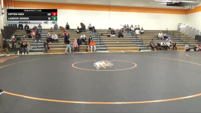 90 lbs Round 5 - Kipten Ries, Immortal Athletic WC vs Landon Zinser, Moyer Elite
